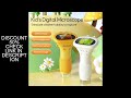 Mini Microscope 1000X Kids Science Experiment Utensils With Manual Focus Photography for Outdoor Ins
