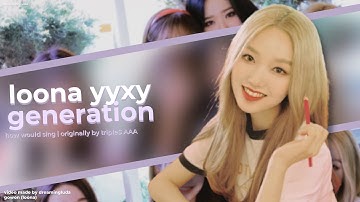 ↳☆How Would LOONA yyxy Sing 