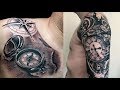 50 Cool Pocket Watch and Compass Tattoos for Men 2018 & 2019