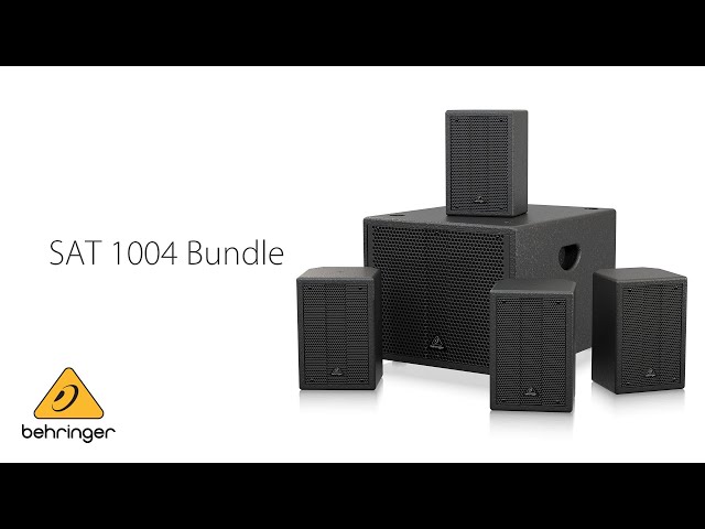 Get a Complete Speaker Setup with the SAT 1004 BUNDLE - YouTube