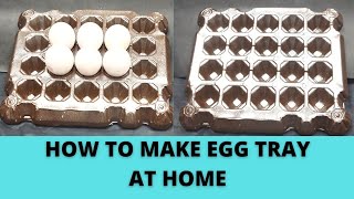 HOW TO MAKE EGG TRAY AT HOME | HOME MADE EGG TRAY | BEAUTIFUL EGG TRAY CRAFT #creativebeautiful