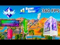 Fortnite Unreal Ranked Reload On PC | Keyboard & Mouse Gameplay | 360 FPS | 4K