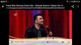Yusuf Altintaş Fi̇nal Gösteri̇si̇