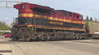 KCS 4578 empty coal train