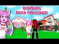 *SUNNY VS MOODY* Bloxburg Build Challenge!! (Roblox)