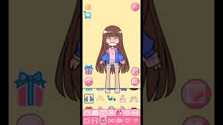 Letting my cousin pick my cute girl avatar maker!!! screenshot 4