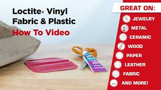 One glue. Multiple materials. Repair vinyl, fabric & plastic with ease.
