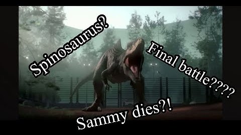 Jurassic World chaos theory season four prediction!!! Final batttle? SPINOSAURUS RETURNS?!
