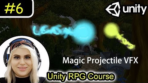 6- Simple Magical Projectile VFX in Unity (Energy Ball Spell with Trail Effect)