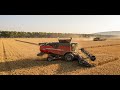 2 field Contract Harvesting US FLat Land Farm FS25