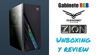 Unboxing y review de Gabinete Gaming Naceb ZION NA-0612
