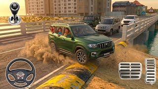 Mahindra Scorpio N Speed Breaker Offroading Drive | Bus Simulator Indonesia