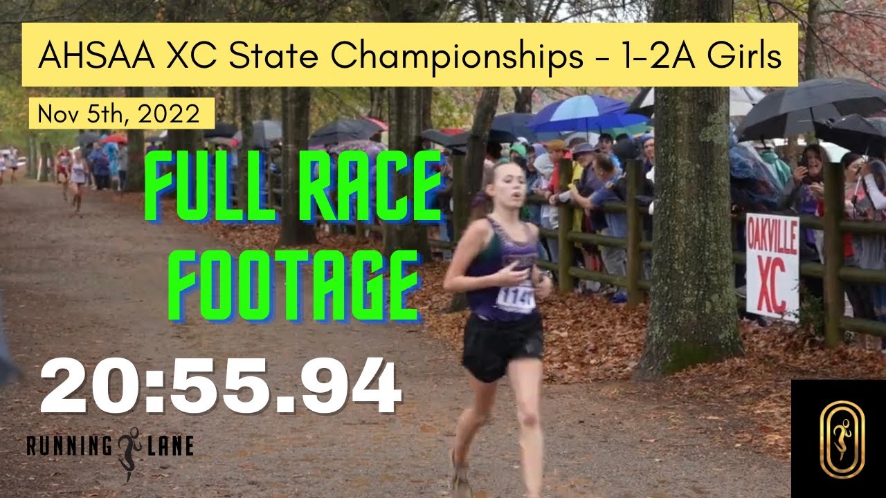 2022 AHSAA Cross Country Championship 1A2A Girls Full Race Footage