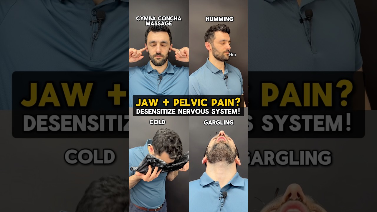 Jaw + Pelvic Pain? Try Desensitizing the NERVOUS SYSTEM!