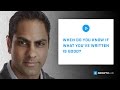 Ask Ramit - When do you know if what you&#39;ve written is good?