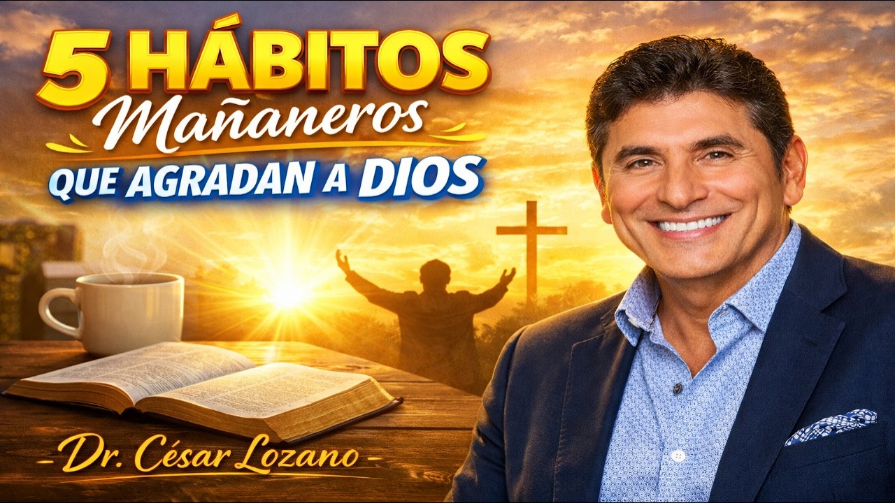 🌟 EMPIEZA Tu 2026 Con ESTOS 5 HÁBITOS Que AGRADAN a DIOS  Rutina Matutina Bíblica  Dr César Lozano 🌟