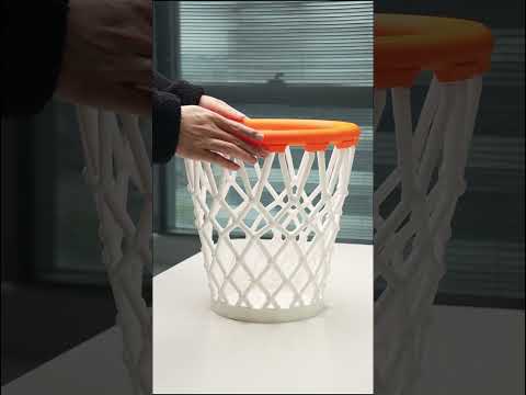Why just toss your trash when you can shoot hoops? 🏀🗑️