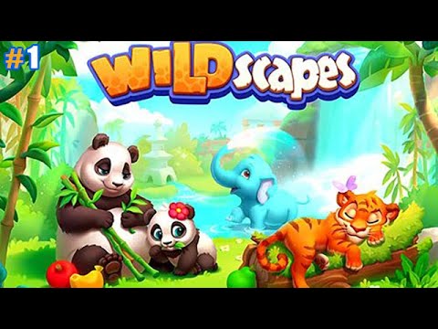 Видео: Wildscapes обзор #1 (уровни 1-10) Новый Зоопарк, знакомимся с Управляющим и заводим первых Животных