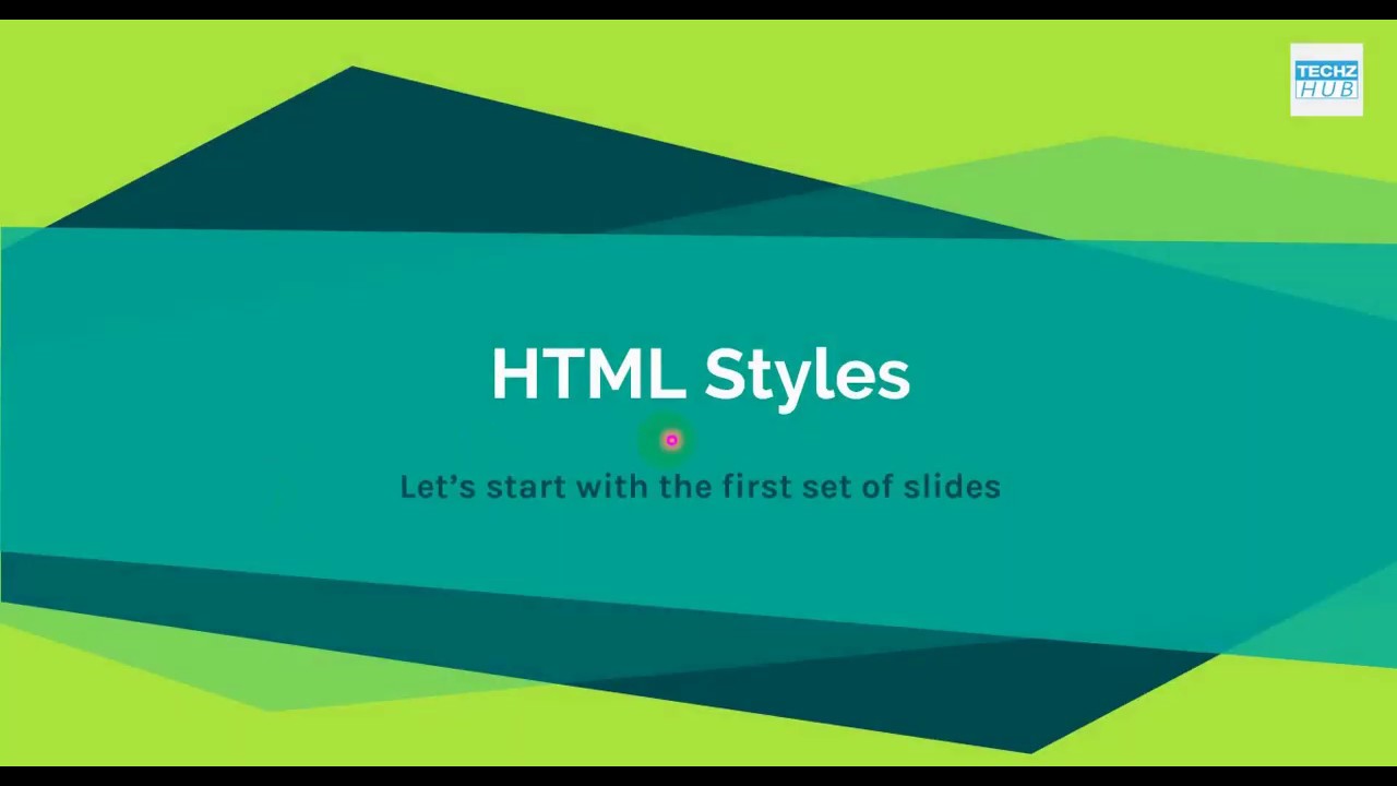 HTML Styles in Urdu/Hindi | HTML inline styling with CSS - YouTube