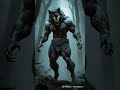 Ai Fusion - Man x Wolf  #shorts #ai #hybrid #fusion