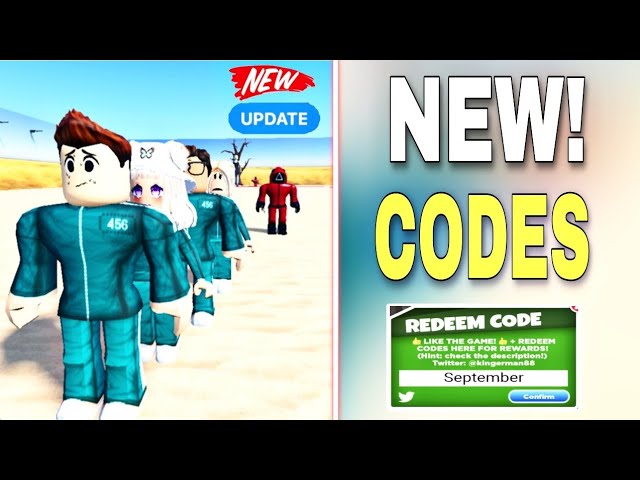 Squid Game Codes (June 2023): Free Pushes & Skins