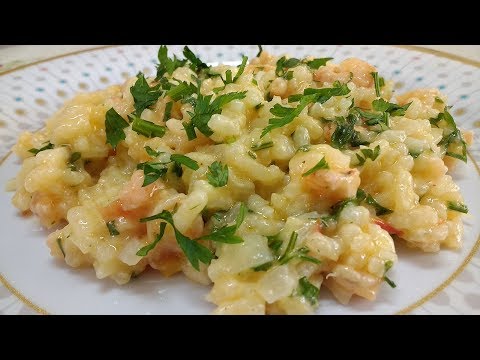 RISOTO DE CAMARÃO RECEITA MUITO FÁCIL E SABOROSA  ESPECIAL SEMANA SANTA