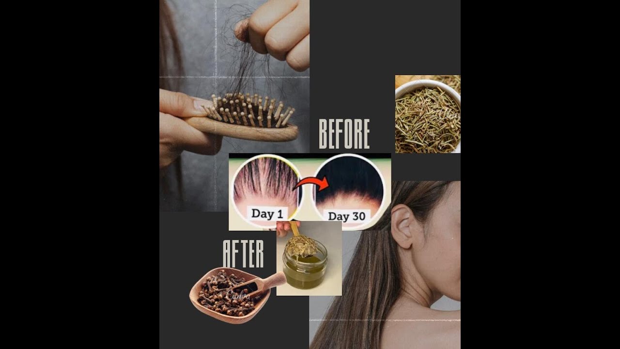 DIY ROSEMARY RECIPES FOR HAIR GROWTH & HOW TO USE IT - YouTube