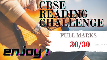 CBSE READING CHALLENGE 2.0 ANSWER KEY | FULL MARKS | PISA | CCT | OFFICIAL ANSWERS |
