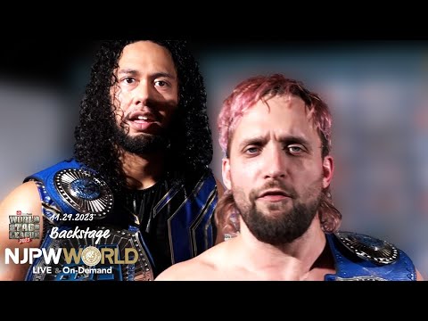 #njwtl 6th match Backstage 11/29/23 (with Subtitles)｜WORLD TAG LEAGUE 2023 第6試合 Backstage
