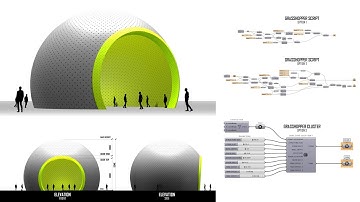 Parametric Architecture Tutorial - Dome form Development using Rhino 8 & Grasshopper