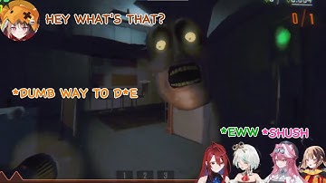 Gigi Funny Moment Got Jumpscare By Headman - Justice Member R.E.P.O 【Hololive Clip】