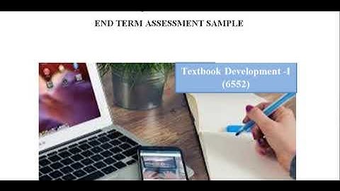 Aiou Solved Assignment (6552)Textbook Development -I ETA Sample Autumn 2019