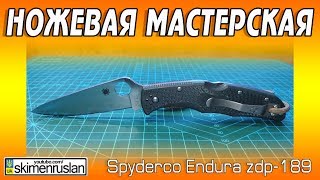 :    Spyderco Endura ZDP-189