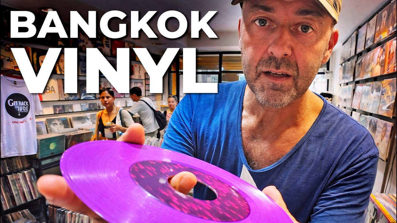 Vinyl Record Stores Of Bangkok 🇹🇭 What I Found At 'Get Back