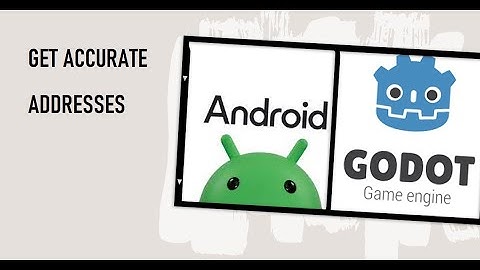 Create android plugin to Get Address From Latitude & Longitude (Geocoding) in Godot Game Engine
