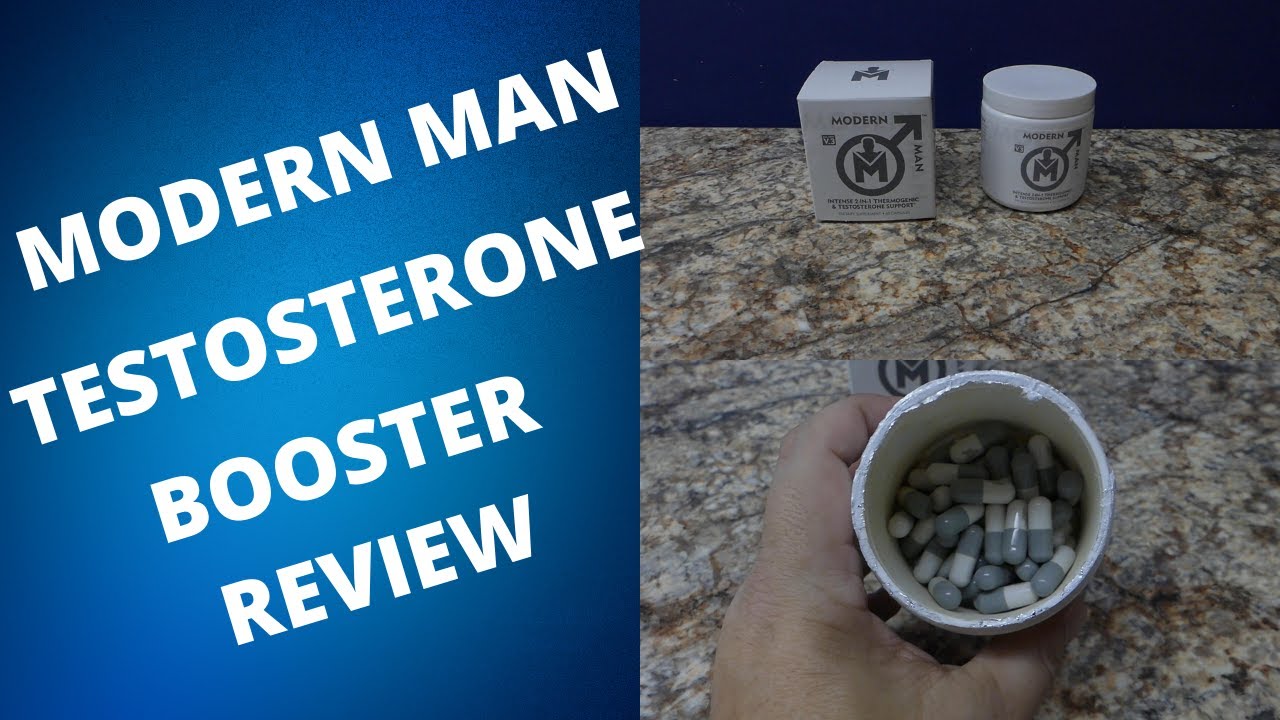 Modern Man Testosterone Booster Review YouTube