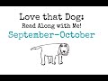 Love that Dog: SEPTEMBER-OCTOBER