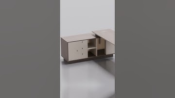 Executive desk 3D model | Go get it, links in bio #furniture #3dassets
