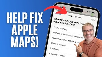 MAKE Apple Maps Better By REPORTING ISSUES - Step-By-Step Guide