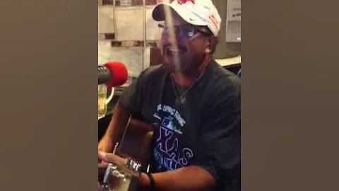 Steve Helms performing "Nowhere But Texas" with Ri...