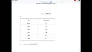 Math 8 Unit 3 Test Review