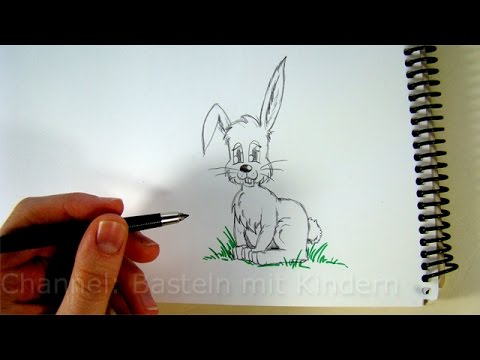 Zeichnen Lernen Osterhase Zeichnen Hasen Mit Bleistift Zeichnen Kaninchen Malen Fur Ostern Youtube