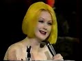 Cyndi Lauper - Hey Now & I Drove All Night, at the french tv show Les Cigales Et La Fourmi,1994