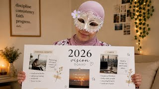 My vision board 2026⭐🤩||❓شو حققت منها