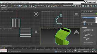 Modifying and extruding splines