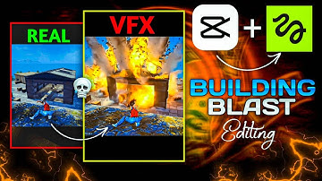 Realistic Building Blast Video Editing😱 || Realistic Vfx Effect Using Ai Tool || Viral Reel Edit 💥🔥