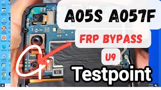 Samsung A05s a057f u9 frp bypass 
