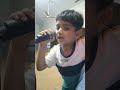 Little child calling azan call out to prayer for muslims masha allah    