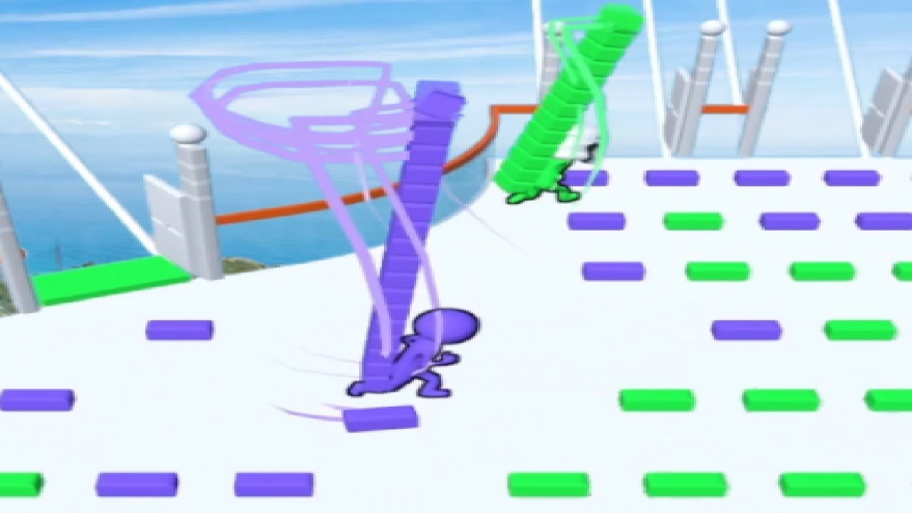 Bridge Race by Supersonic Studios LTD android gameplay walkthrough