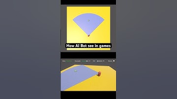 How Game AI Bots Actually See Players 👀 | Dinesh Richard | #shorts